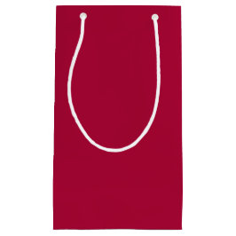 Bolsa De Regalo Pequeña Chalkboard Snowman Medium Cherry Red