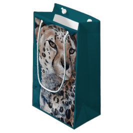 Bolsa De Regalo Pequeña Cheetah Personalizado Vida Silvestre