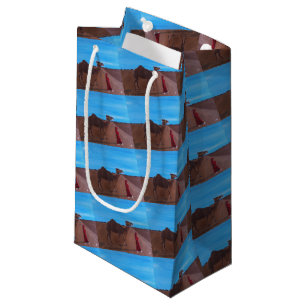 Bolsa De Regalo Pequeña Chica con pintura de camello de Alfred Fox