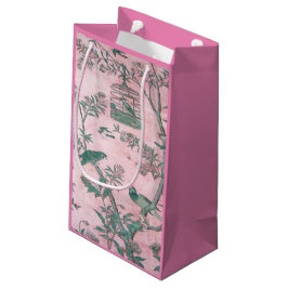 Bolsa De Regalo Pequeña Chinoiserie rosa