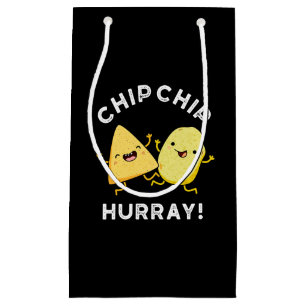 Bolsa De Regalo Pequeña Chip Chip Hooray Gracioso Felices Críticas Pun Dar