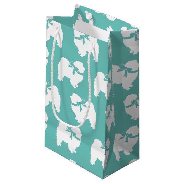 Bolsa De Regalo Pequeña Chow Chow Dog Puppy (Angulo Anverso)