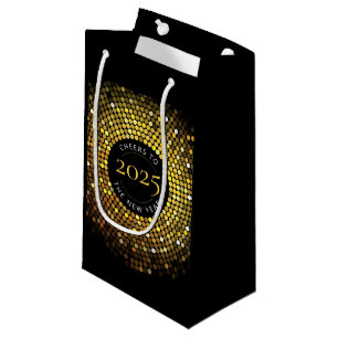 Bolsa De Regalo Pequeña Círculo sumergido ilumina Año Nuevo