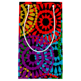 Bolsa De Regalo Pequeña Círculos grandes