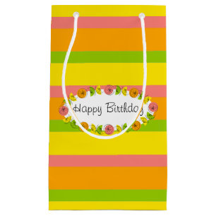 Bolsa De Regalo Pequeña Cítrico Huelga de Oval Banda de regalo Clásica de 