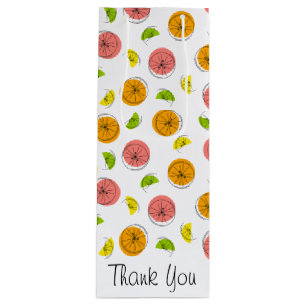 Bolsa de regalo pequeña Citrus Multi Thank You