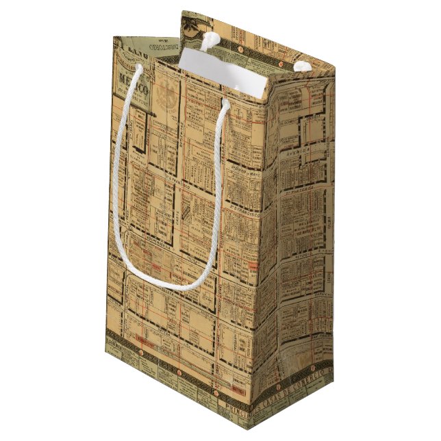 Bolsa De Regalo Pequeña Ciudad de México 3 (Angulo reverso)