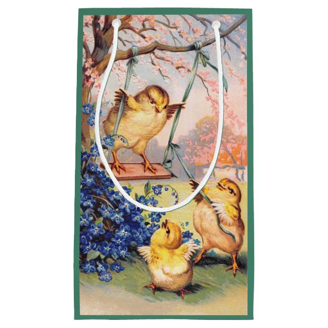Bolsa De Regalo Pequeña Clapsaddle: Biddy de balanceo (Anverso)