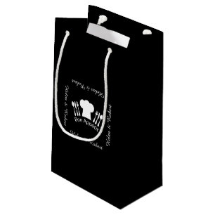 Bolsa De Regalo Pequeña Cocinero gastrónomo del gorra francés del cocine