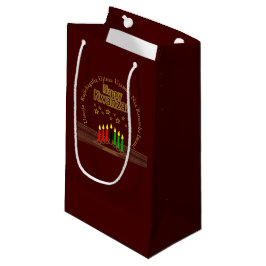 Bolsa De Regalo Pequeña Coincidiendo con los siete principios de Kwanzaa