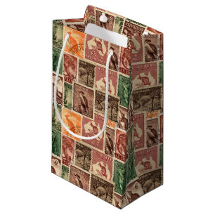Bolsa De Regalo Pequeña Colección de sellos de rehenes de animales austral