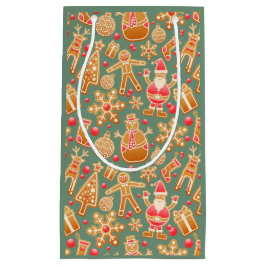 Bolsa De Regalo Pequeña Collage de navidades