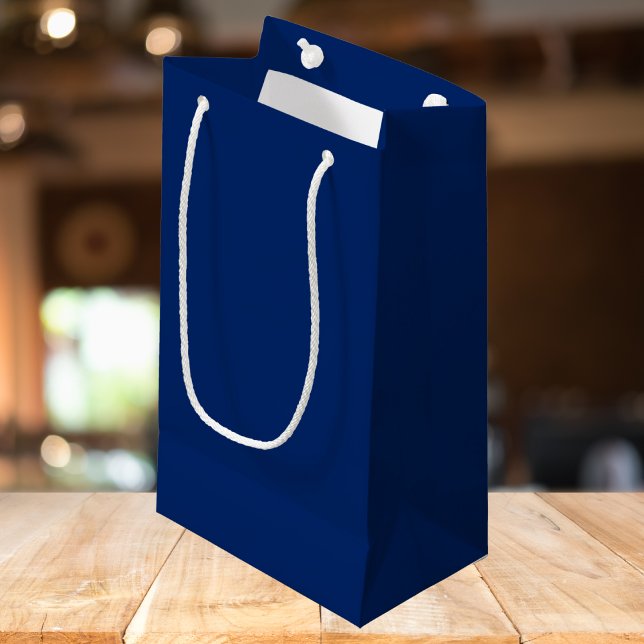 Bolsa De Regalo Pequeña Color sólido azul real (Subido por el creador)