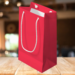 Bolsa De Regalo Pequeña Color sólido rojo