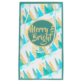 Bolsa De Regalo Pequeña Coloridos Navidades Pine