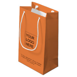 Bolsa de regalo pequeña con logotipo - Color de te