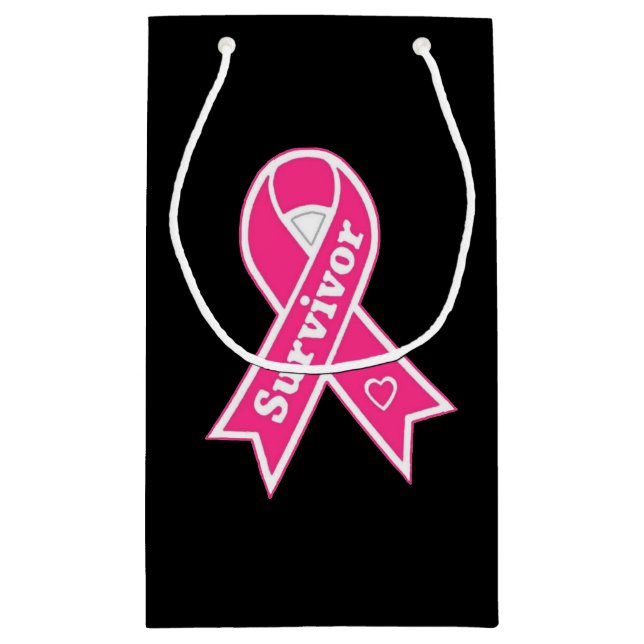 Bolsa De Regalo Pequeña Conciencia sobre el cáncer de mama (Reverso)