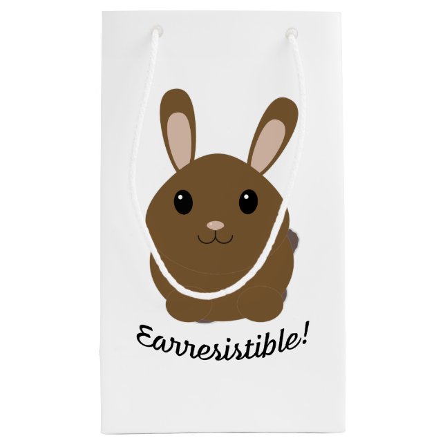 Bolsa De Regalo Pequeña Conejo Earresistible (Reverso)