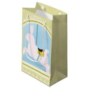 Bolsa De Regalo Pequeña Conejo en junio Erica Vess del carrusel