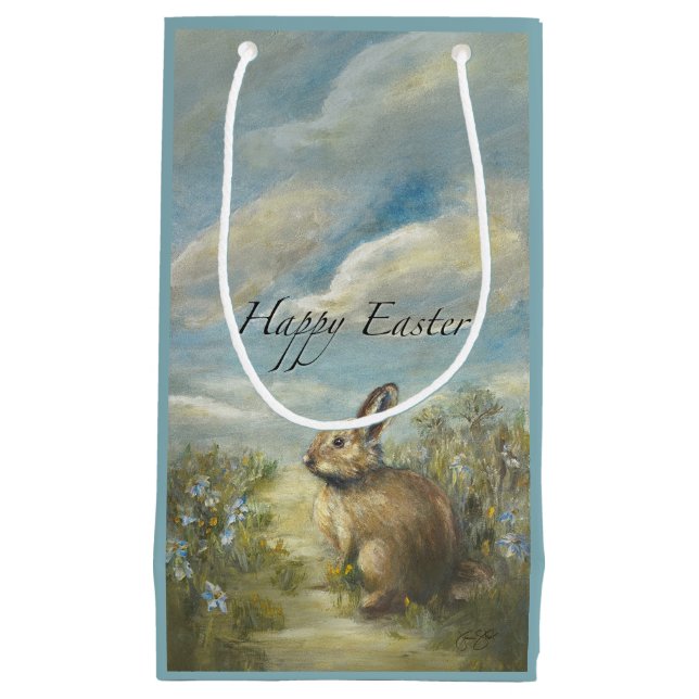 Bolsa De Regalo Pequeña Conejo PASCUA DE RESURRECCIÓN (Anverso)