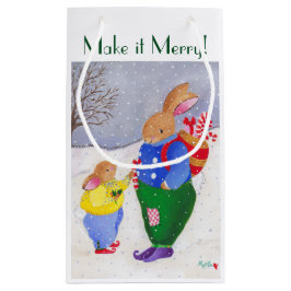 Bolsa De Regalo Pequeña Conjuntos de cestas de Navidad