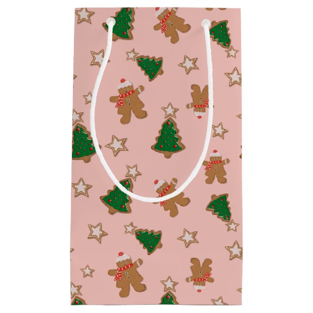 Bolsa De Regalo Pequeña cookies de los navidades (Anverso)