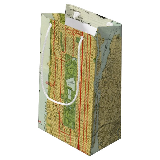 Bolsa De Regalo Pequeña Corazón de Nueva York (Angulo reverso)