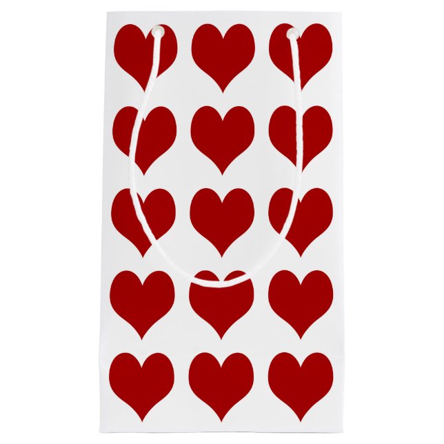 Bolsa De Regalo Pequeña Corazón de San Valentín (Anverso)