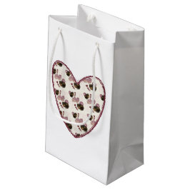 Bolsa De Regalo Pequeña Corazón de trufa
