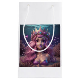 Bolsa De Regalo Pequeña Corona de sirenas
