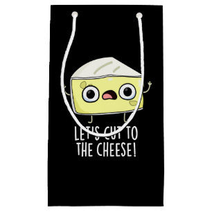 Bolsa De Regalo Pequeña Cortemos al divertido bollo de comida de queso osc