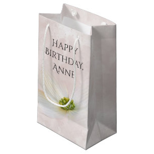 Bolsa De Regalo Pequeña Cosmos De Cumpleaños Flor En Rosa