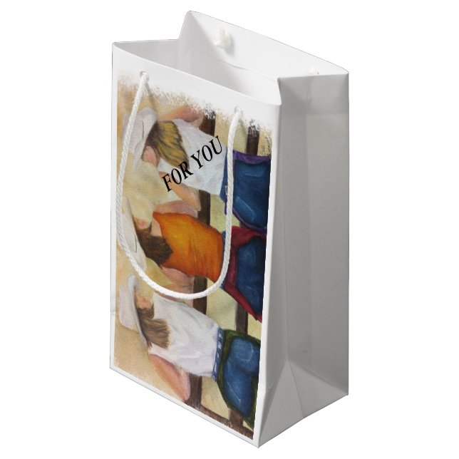 BOLSA DE REGALO PEQUEÑA COWGIRL FUN (Angulo Anverso)