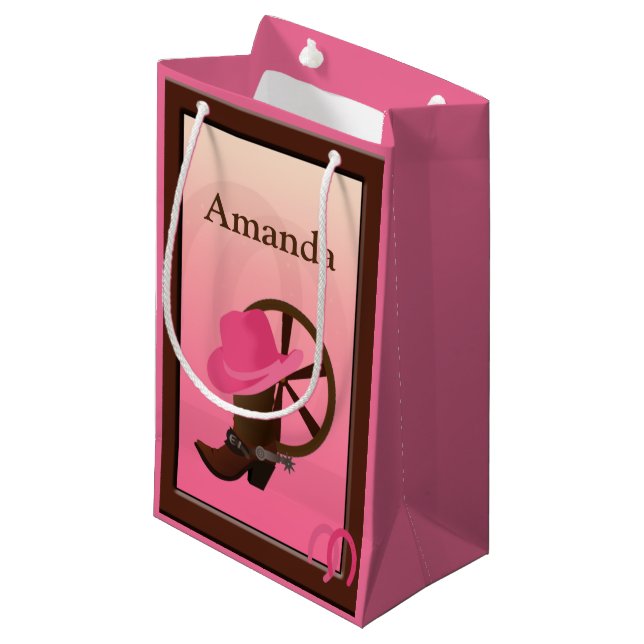 Bolsa De Regalo Pequeña Cowgirl SGB (Angulo Anverso)