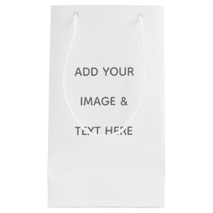 Bolsa De Regalo Pequeña Crea tu propio blanco 