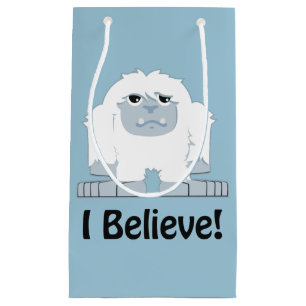 Bolsa De Regalo Pequeña ¡Creo! Cute Yeti