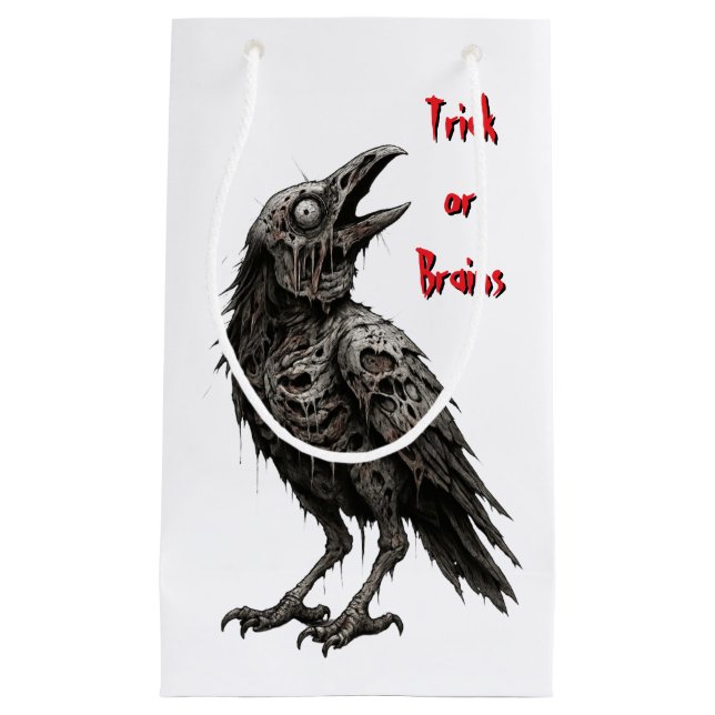 Bolsa De Regalo Pequeña Crow zombificado (Anverso)