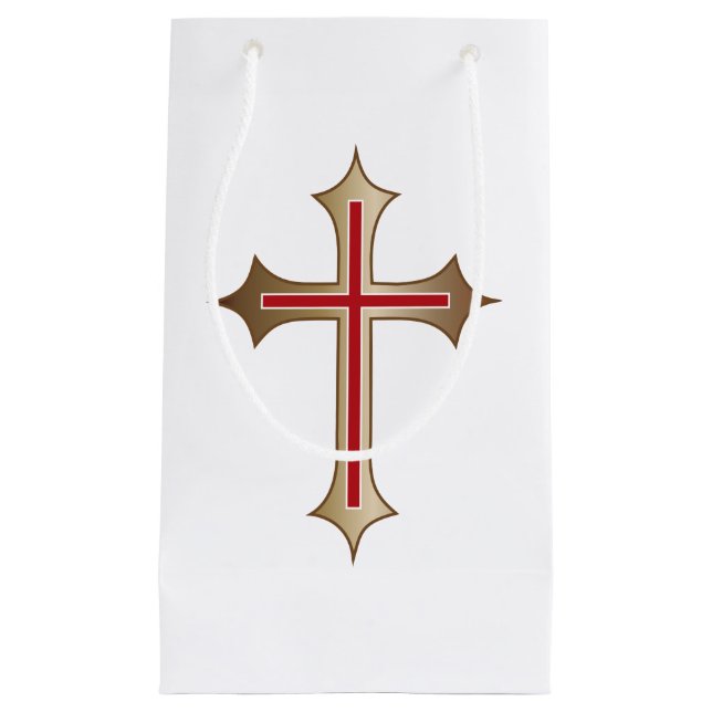 Bolsa De Regalo Pequeña Cruz cristiana (Anverso)