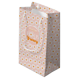 Bolsa De Regalo Pequeña Cuatro Chicas de Retro Groovy