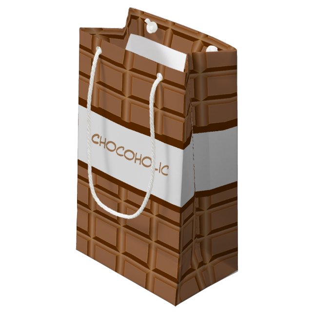 Bolsa De Regalo Pequeña Cuchara de chocolate chocoholic (Angulo Anverso)