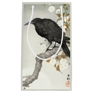 Bolsa De Regalo Pequeña Cuervo Cuervo Japonés Koson Pájaro