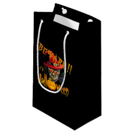 Bolsa De Regalo Pequeña Cuidado es Halloween