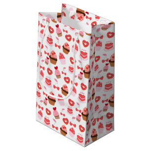 Bolsa De Regalo Pequeña Cupcakes dulces Día de San Valentín 