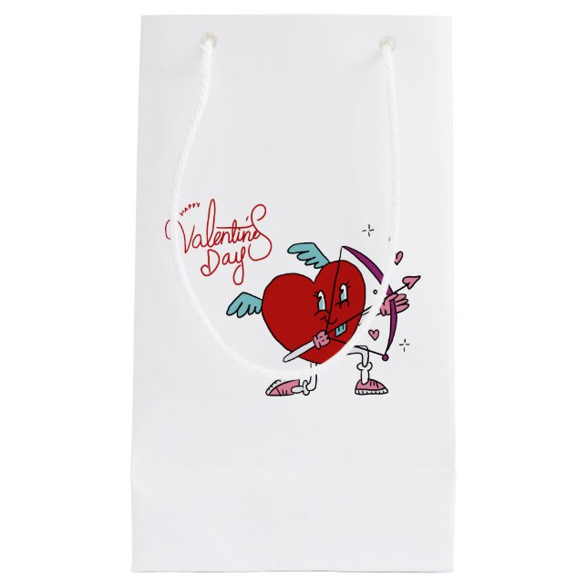 BOLSA DE REGALO PEQUEÑA CUPID HEART (Anverso)
