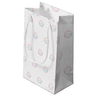 Bolsa De Regalo Pequeña Cute Birthday Cupcake with Candle