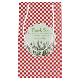 Bolsa De Regalo Pequeña Cute Grasshopper Bug Tema Fiesta de cumpleaños