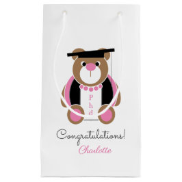 Bolsa De Regalo Pequeña Cute teddy phd