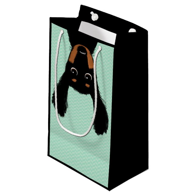 Bolsa De Regalo Pequeña Dachshund Puppy es gracioso y largo (Angulo Anverso)