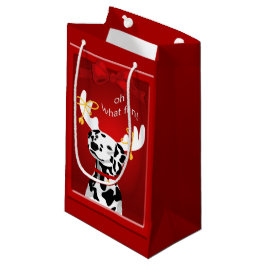 Bolsa De Regalo Pequeña Dalmatian Deer Dog Fun SGB