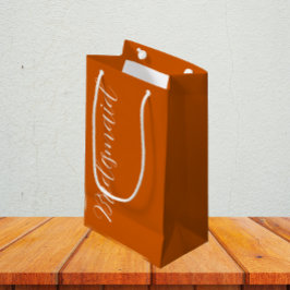 Bolsa De Regalo Pequeña Dama de Honor de Boda con Letra Estilizada en Nara
